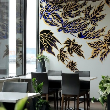 壁紙紅葉柄おしゃれ