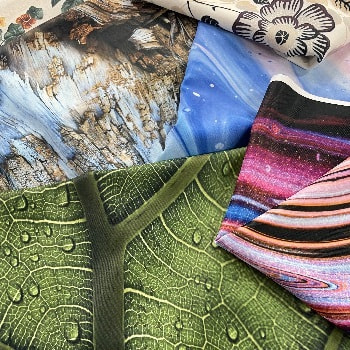 生地印刷サンプル鮮やか