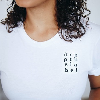 女性上半身Tシャツ